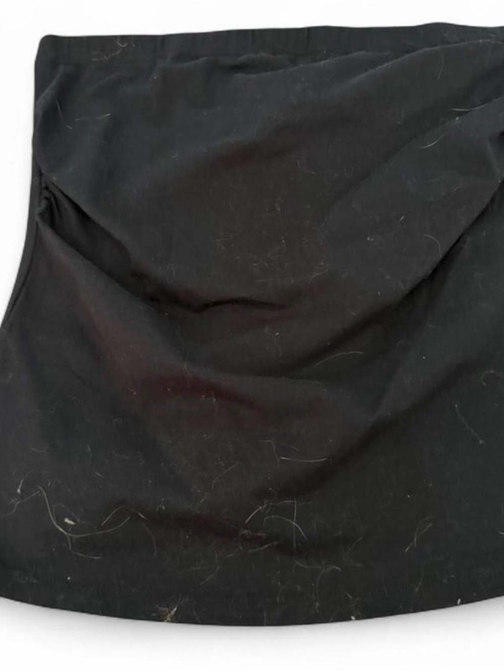 Women’s Black Strapless Tube Top